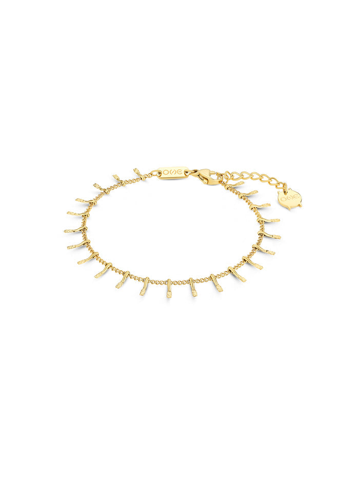 Pulseira One Senhora Tiny Drops Gold - OJBA66G
