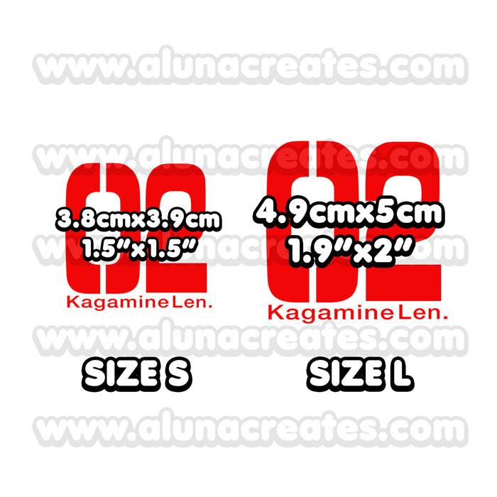 Rin / Len Kagamine - Vocaloid | Temporary Tattoos | SET OF 2 - AlunaCreates