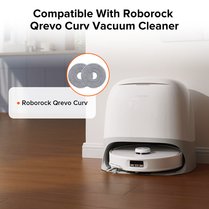 Roborock Mop Cloth*4pcs for Qrevo Curv Series and Qrevo Edge Series (Not compatible with CurvX)