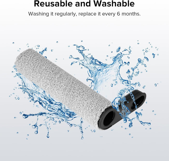 Roborock Soft Roller Brush for Flexi Lite Cordless Wet Dry Vacuum Cleaner-Point Program