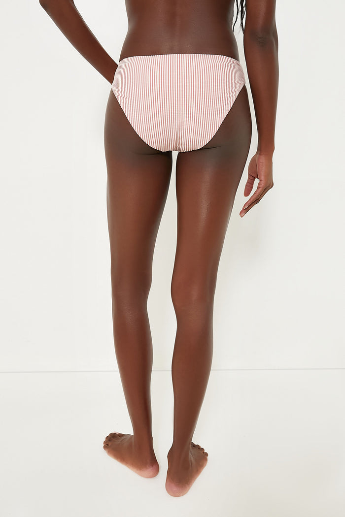 Rosette White Stripe Lily Bottom