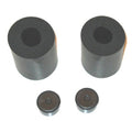 RUBBER PADS 1" (PAIR) Hollywood Racks Accessories