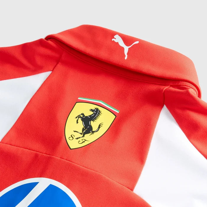 Scuderia Ferrari F1 Authentic Team Polo Shirt Red
