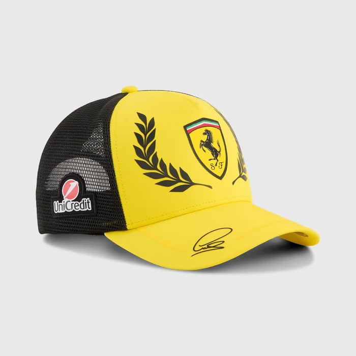 Scuderia Ferrari F1 Lewis Hamilton #44 Silverstone GP Hat Yellow