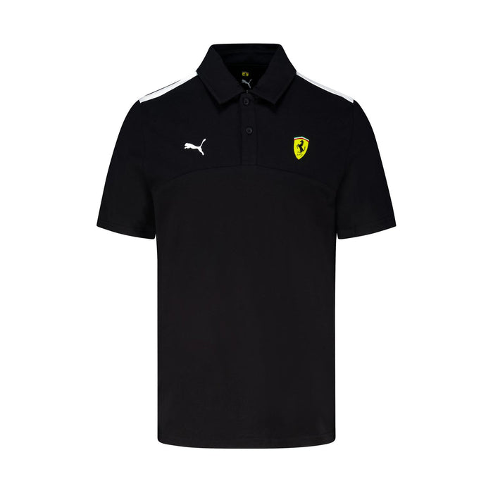 Scuderia Ferrari F1 Shield Polo Shirt Black