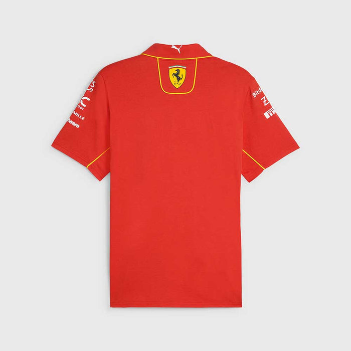 Scuderia Ferrari F1 Team Polo Shirt Red