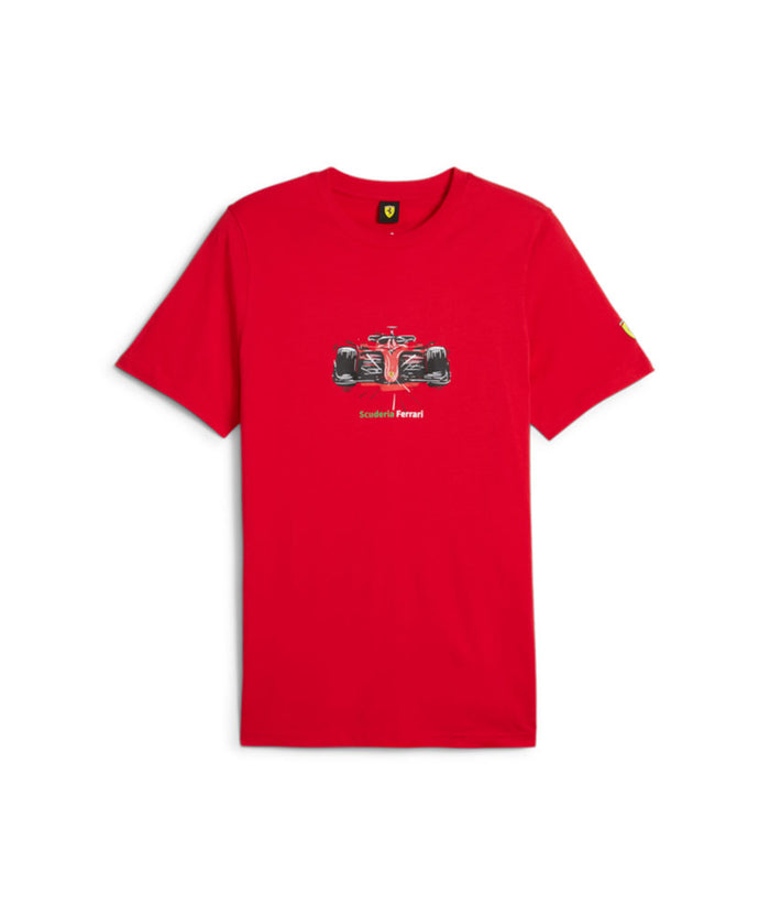 Puma Scuderia Ferrari Race Car Tee Red