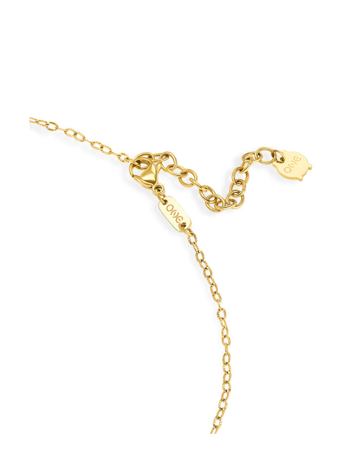 Set Colar & Brincos One Senhora Amour Gold - OJSET22G