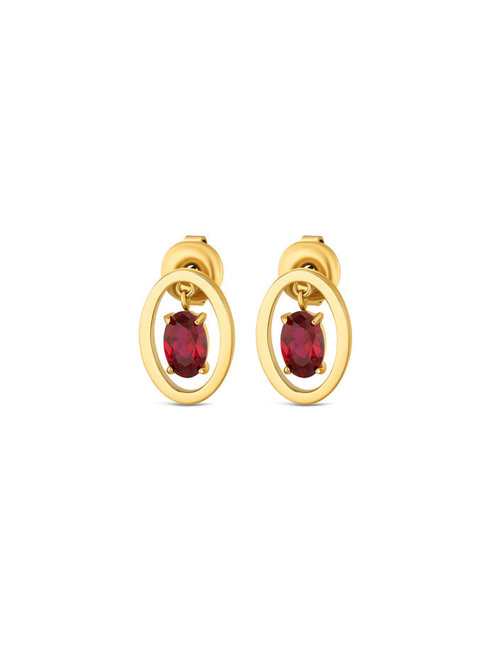 Set Colar & Brincos One Birthstone Julho