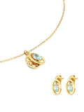 Set Colar & Brincos One Birthstone Março