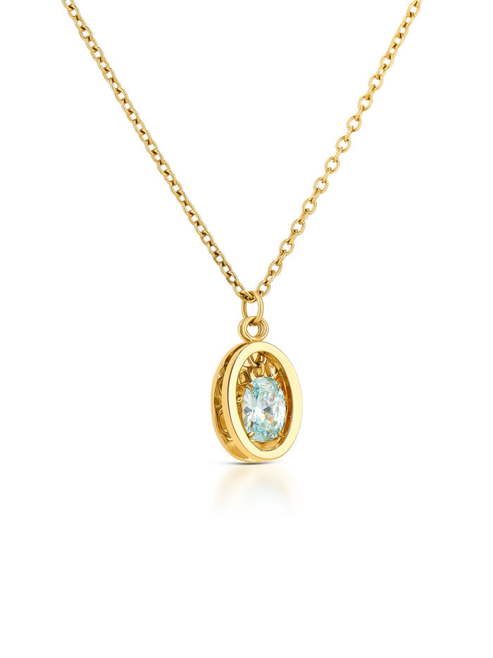 Set Colar & Brincos One Birthstone Março