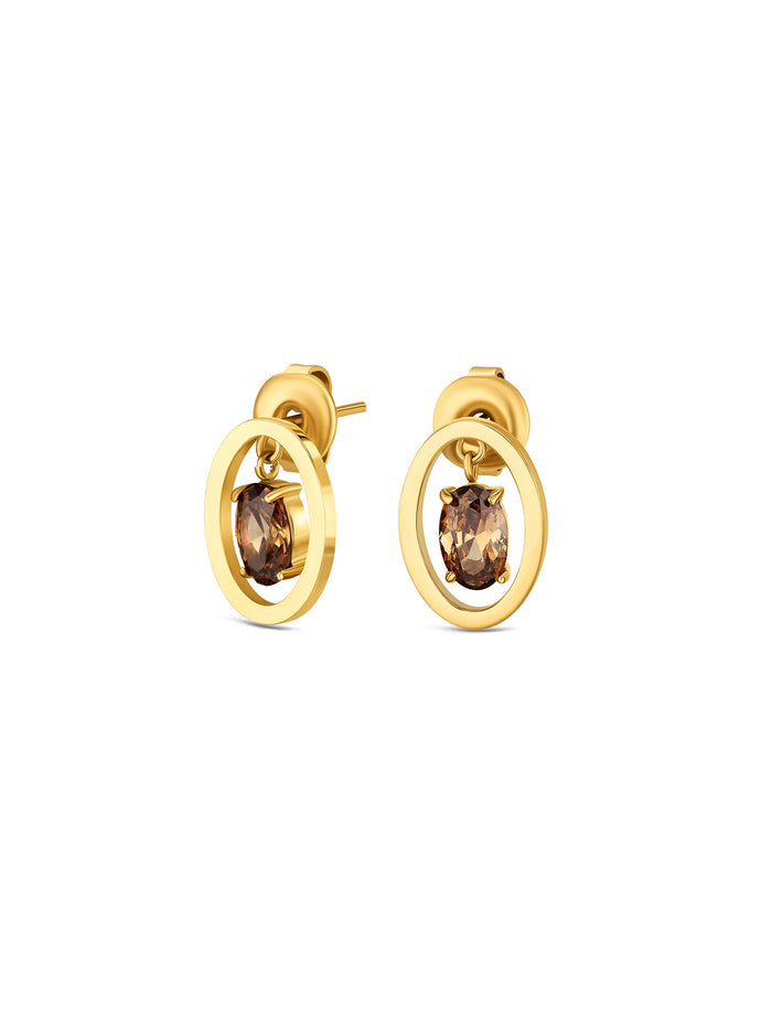 Set Colar & Brincos One Birthstone Novembro