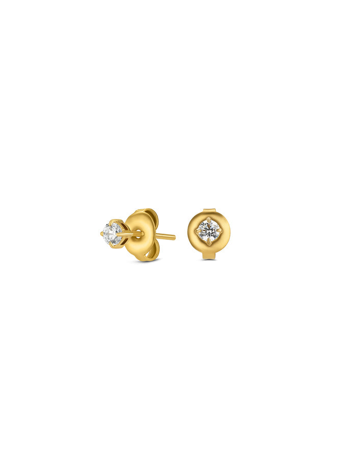 Set Colar & Brincos One Eternal Gold - OJSET23G
