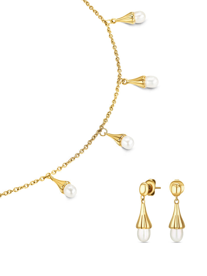 Set Colar & Brincos One Sea Pearl