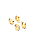 Set de Brincos One Shimmer Gold - OJSET08G