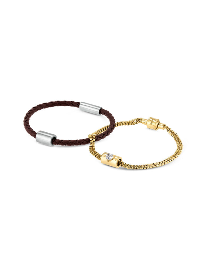 Set Pulseiras One Always & Forever - OJSET18SG