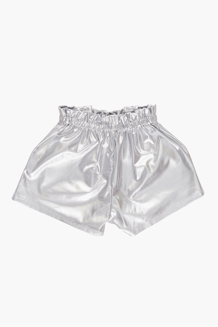 Silver Lame Theodore Short
