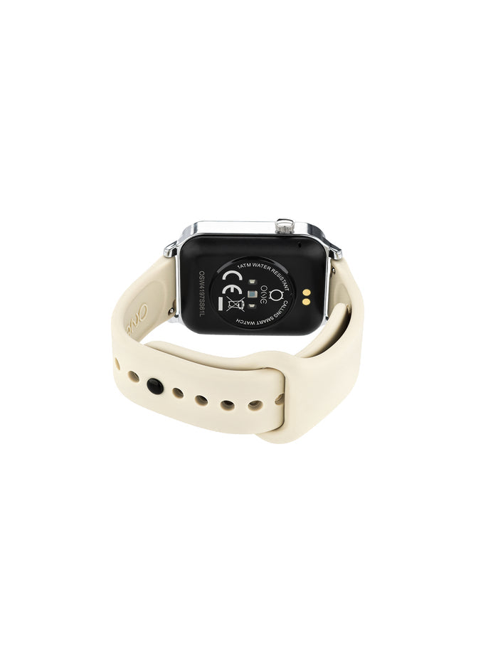 Smartwatch One Frame Beige Silicone