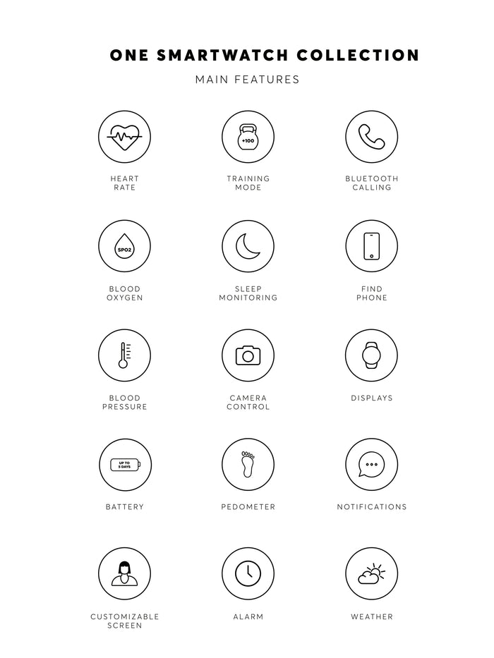 Smartwatch One Frame Bicolor Links