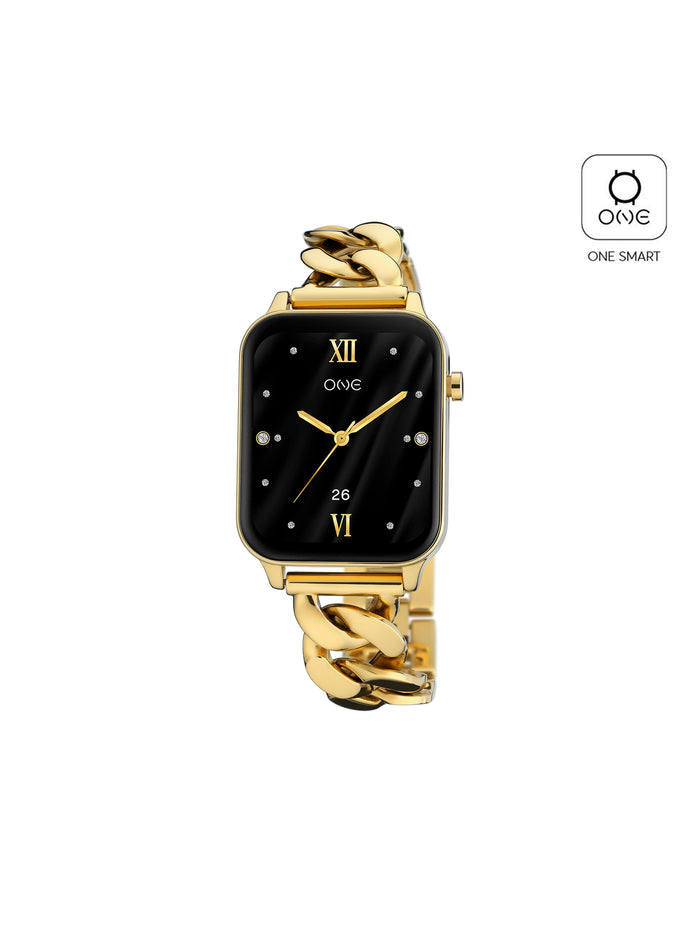 Smartwatch One Frame Gold Links