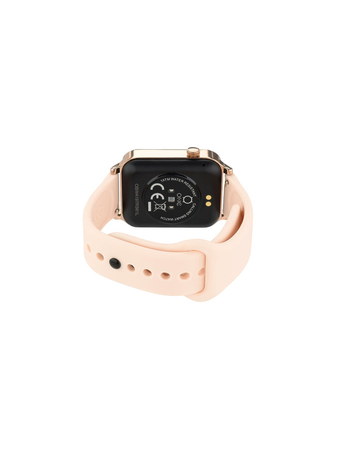 Smartwatch One Frame Rosegold Silicone