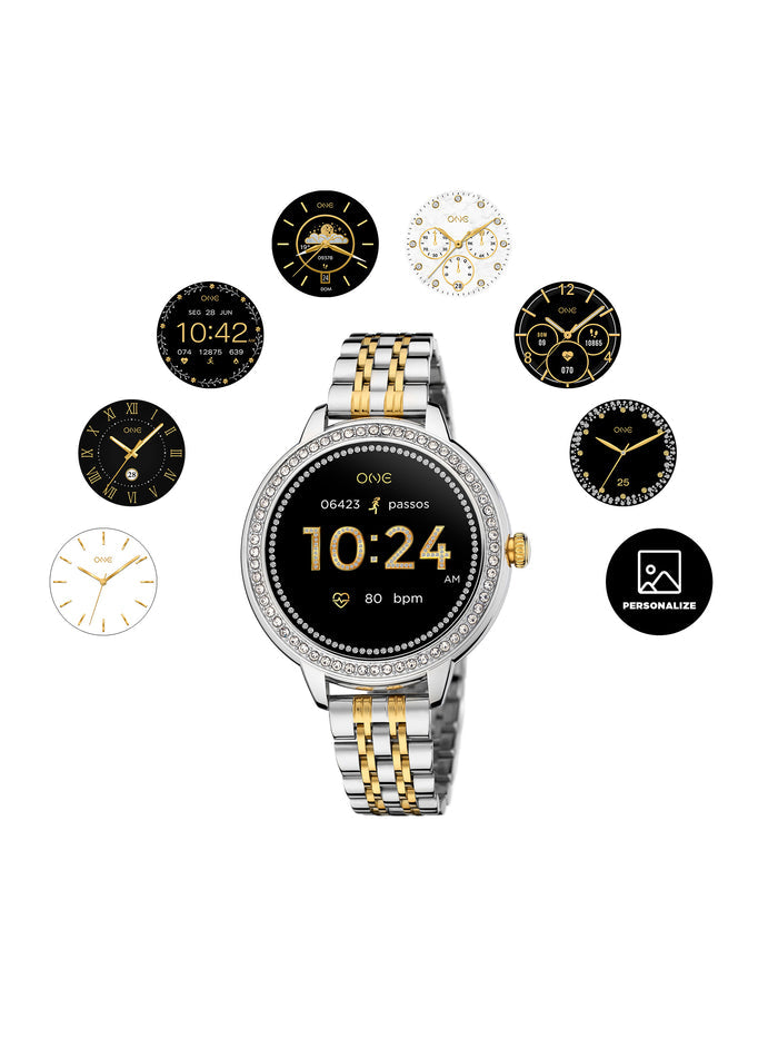 Smartwatch One Mini Spark Bicolor - OSW9811BL51L