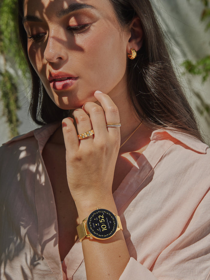 Smartwatch One Slim Gold Mesh