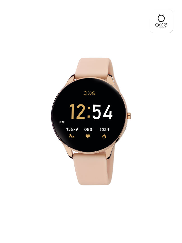 Smartwatch One Slim Rose Gold Silicone - OSW4191RS61L