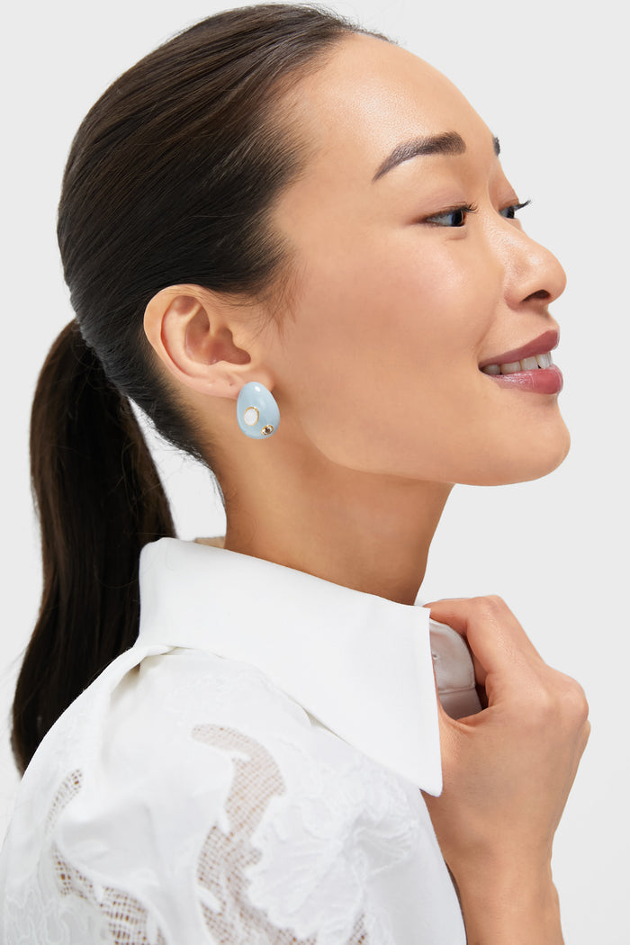 Studded Mist Mini Arp Earrings