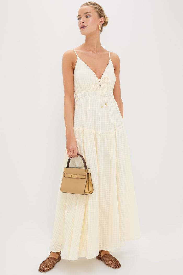 Tan Netting Rete Sandal