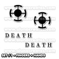 Trafalgar D. Water Law - One Piece | Temporary Tattoos - AlunaCreates
