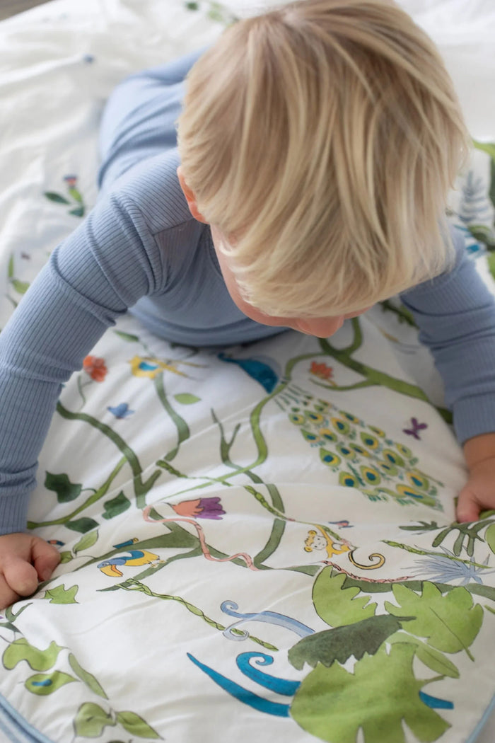 Tropical Placement Crib Sheets
