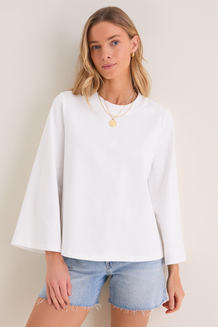White Adler Tee