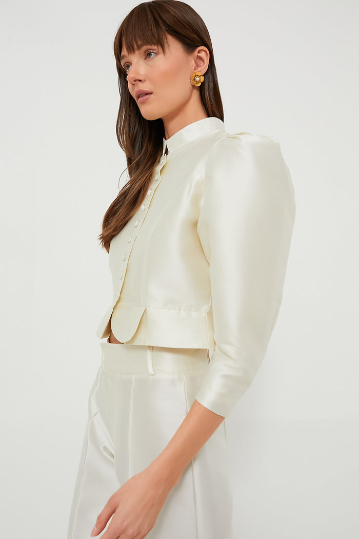 White Amoako Smart Jacket