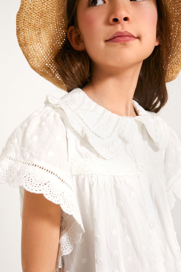 White Marla Dress