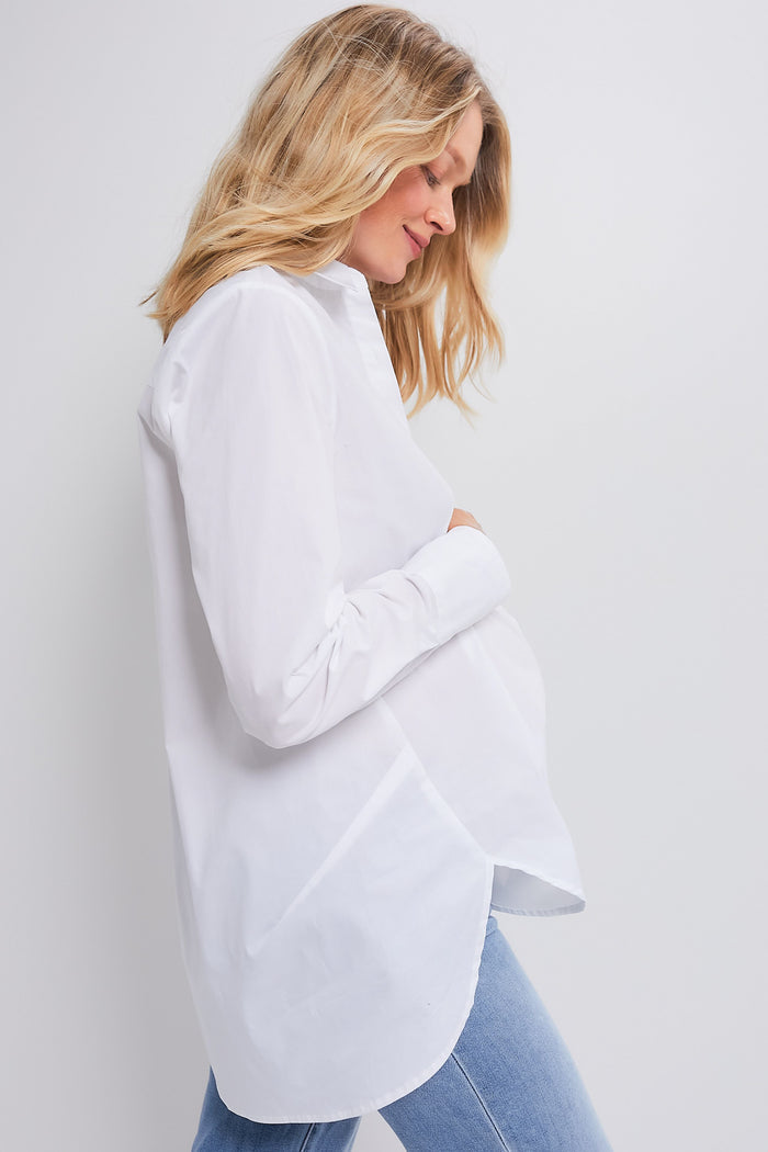 White The Classic Buttondown