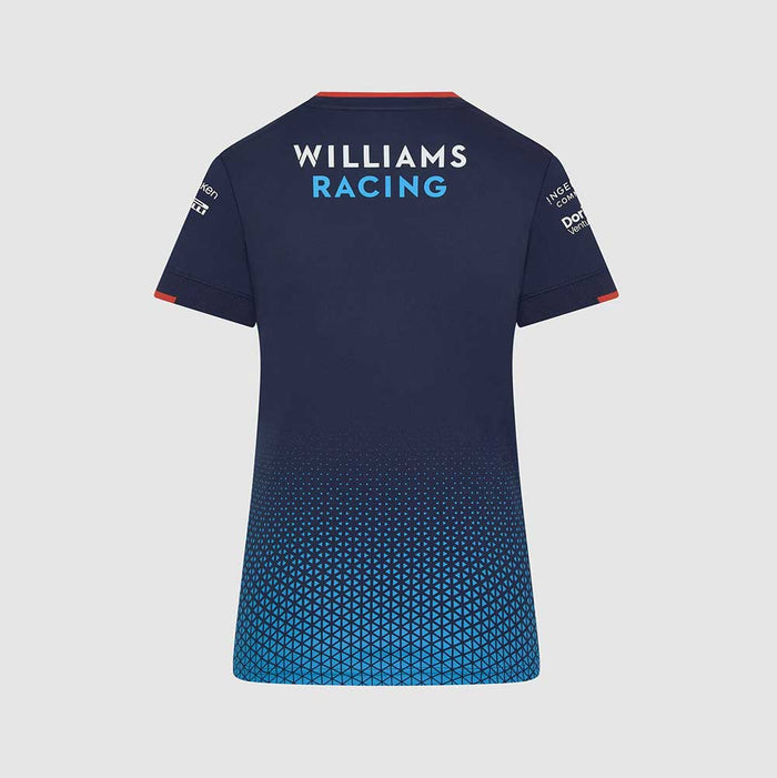Williams Racing F1 Ladies Team Tee Shirt Navy